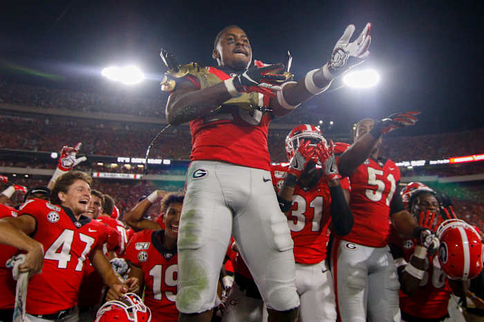 J.R. Reed started 42 consecutive games for Georgia.